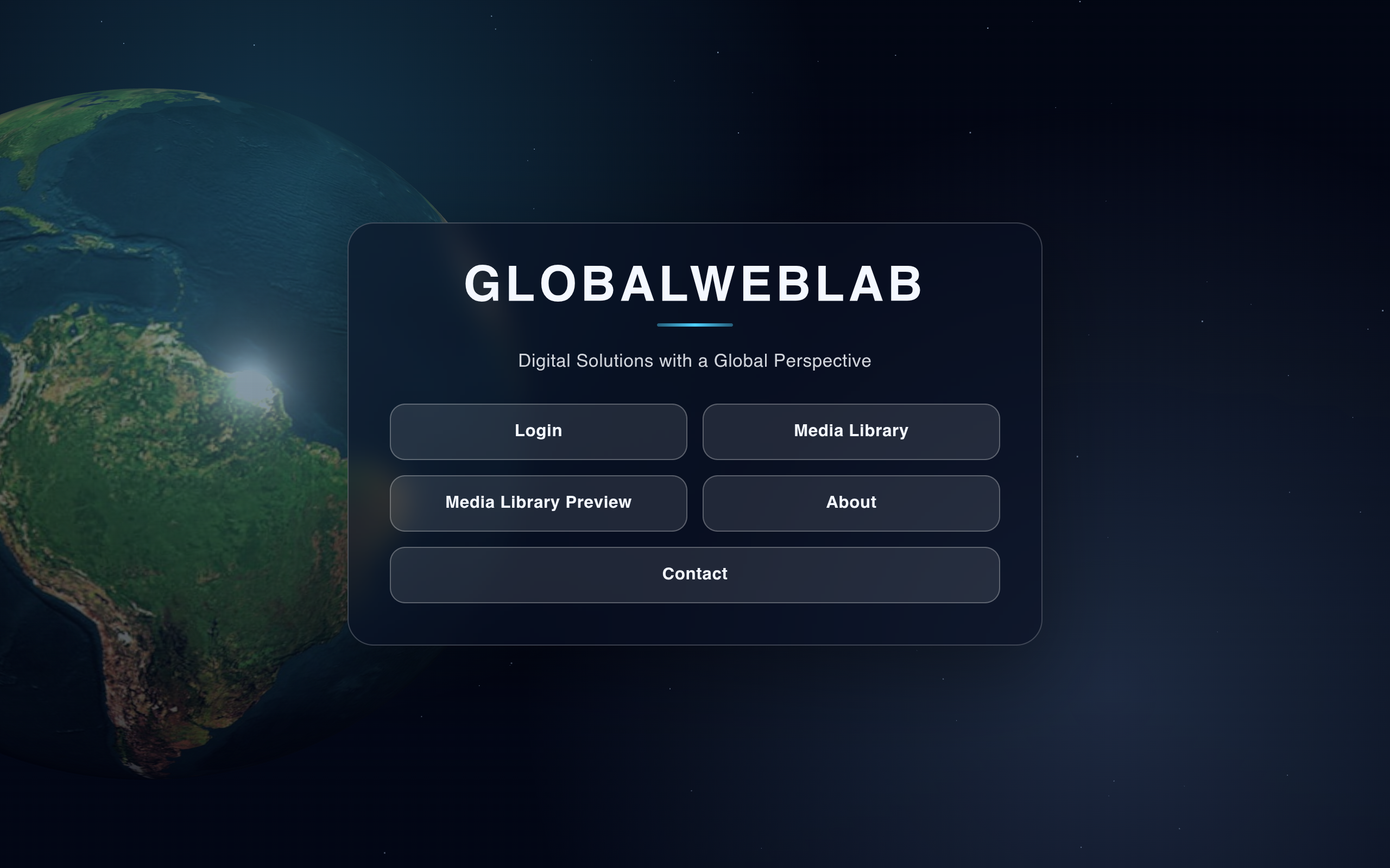 Homepage preview of globalweblab.com